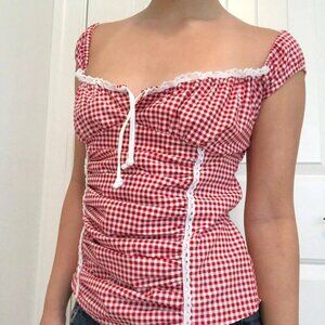 For Angels Laurie Peasant Top